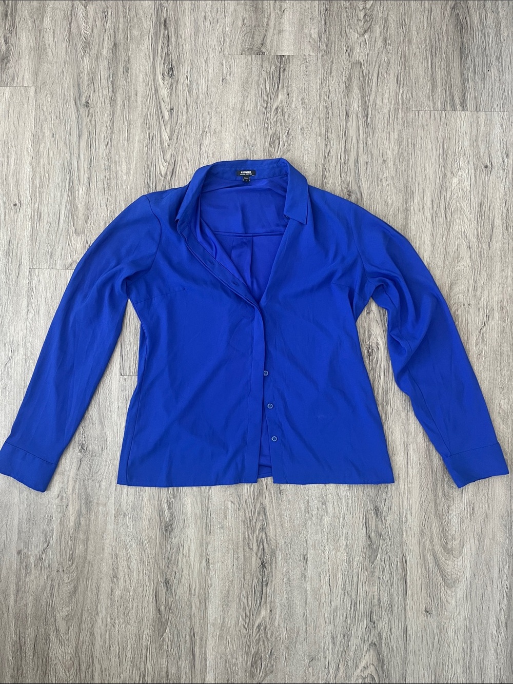 Express Collared Button Down Long Sleeve
